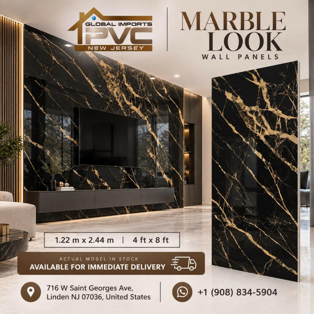 UV MARMOL BLACK GOLD 1,22M*2,44M*2,5MM