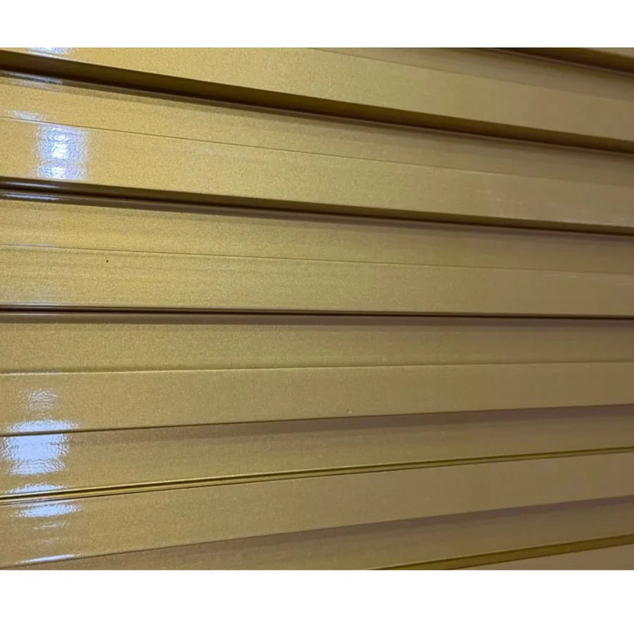 Gold WPC wall panel