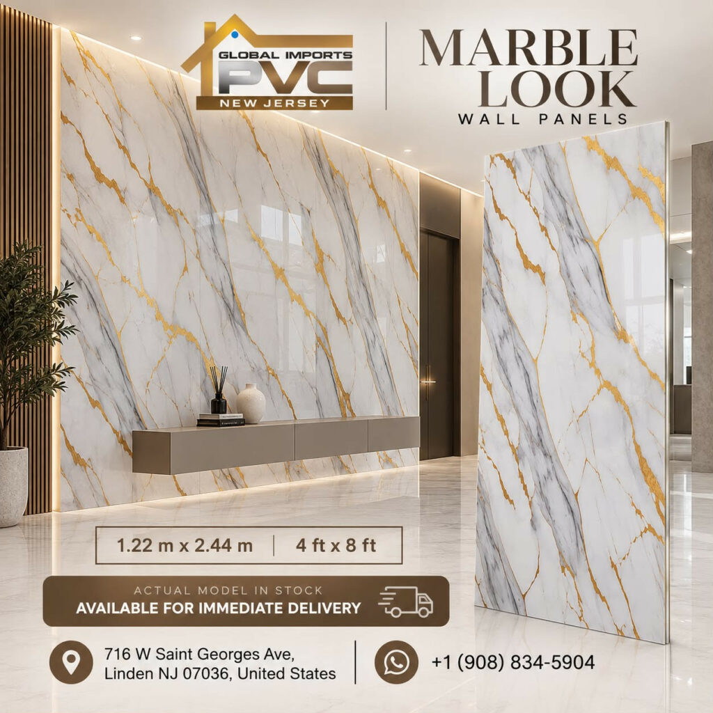 UV MARMOL CARRERA GOLD 1,22M*2,44M*2,5MM